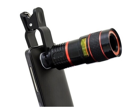 Lentille optique de caméra de zoom universel pour téléphone portable